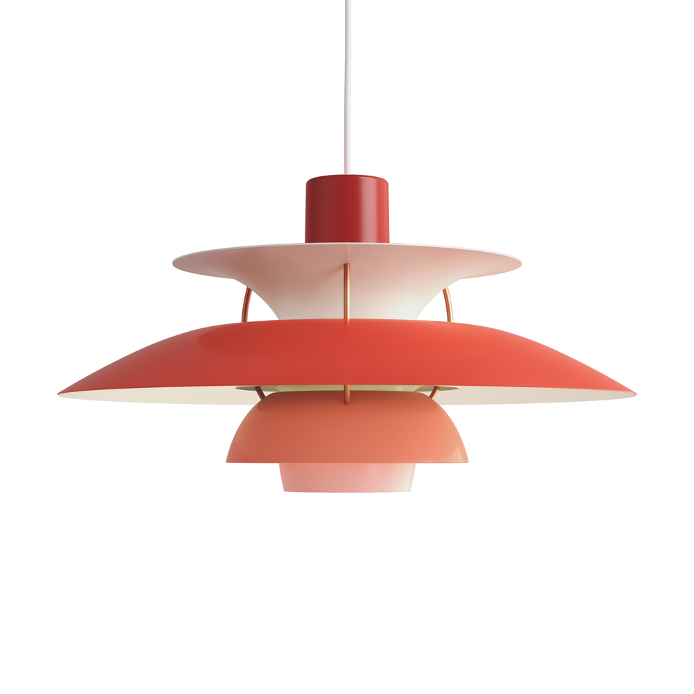 Louis Poulsen PH 5 Hanglamp Red