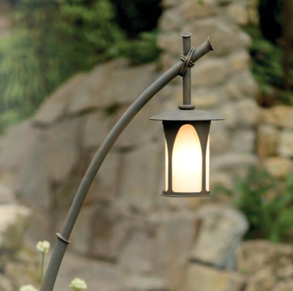 Buitenlamp Bamboe 1 lichts