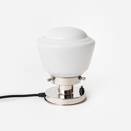 Tafellamp High Button 20's Nikkel