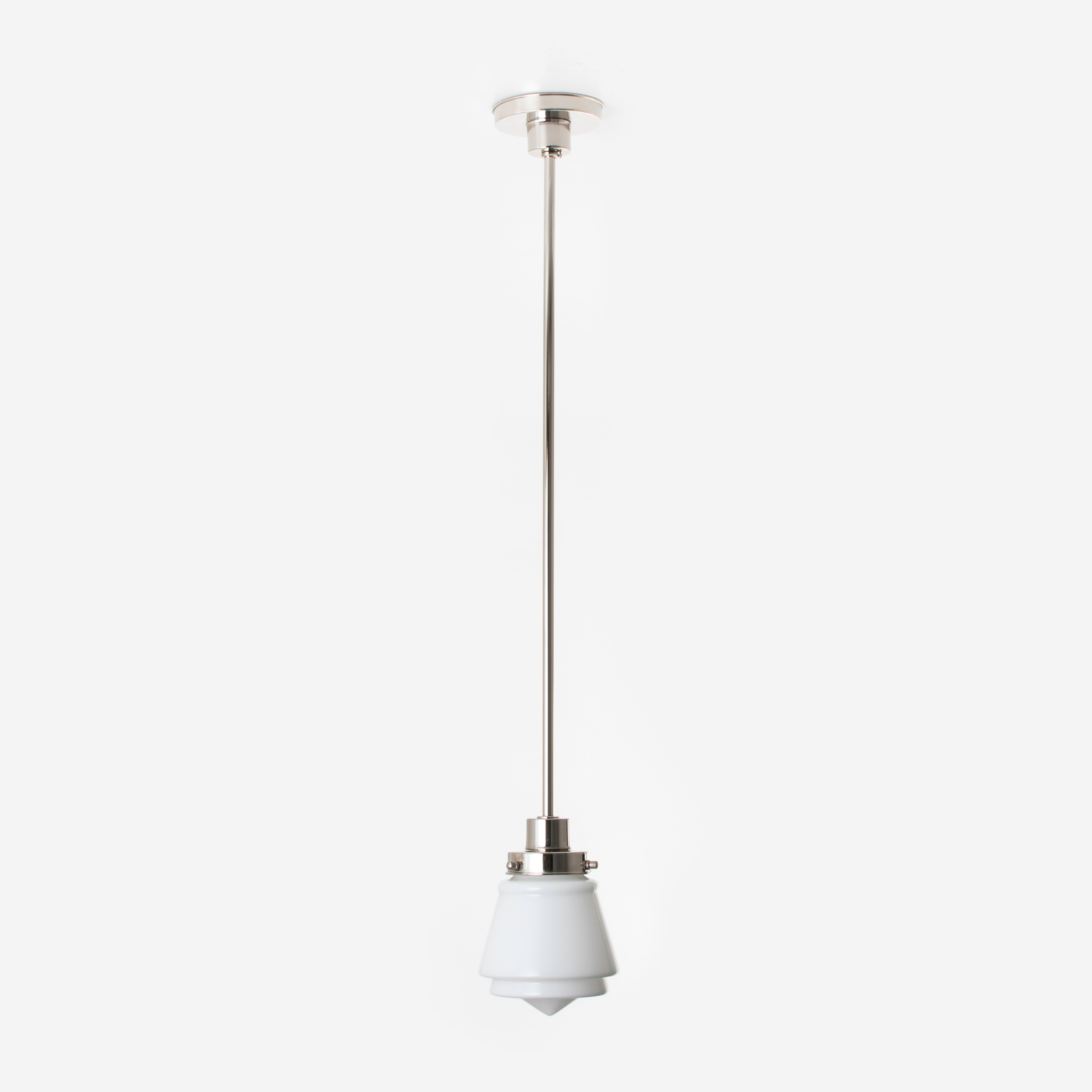 Hanglamp Komeet 20's Nikkel