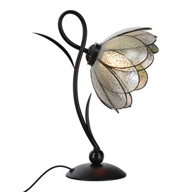 Tiffany Tafellamp Lovely Sparkling Pioenroos
