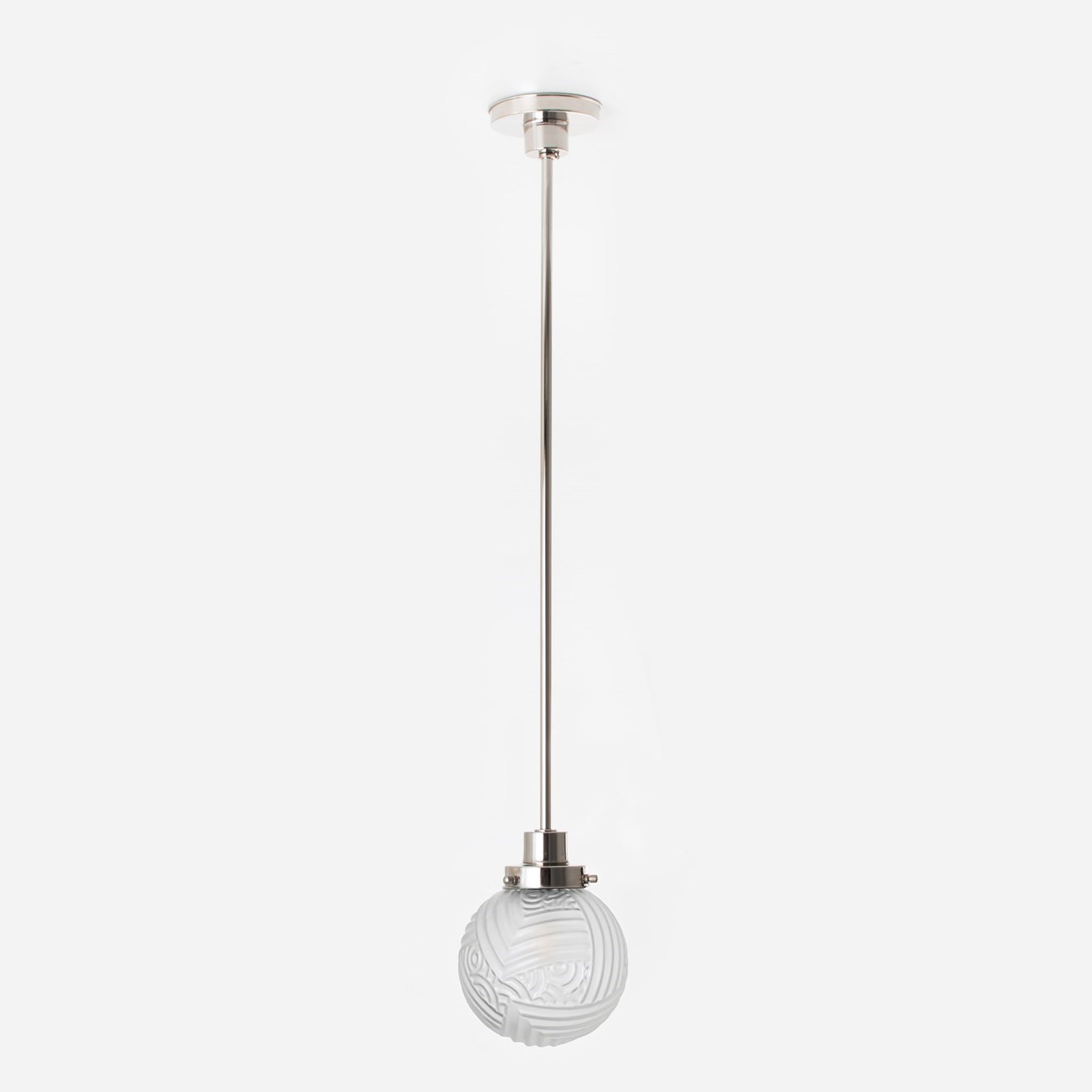 Hanglamp Nouveau Romance 20's Nikkel