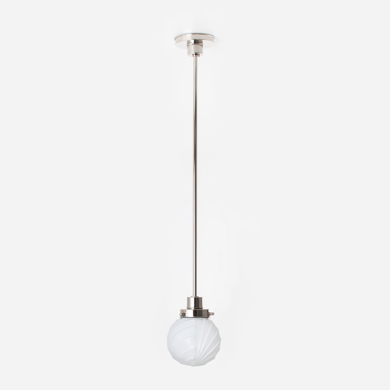 Hanglamp Swingbulb 20's Nikkel