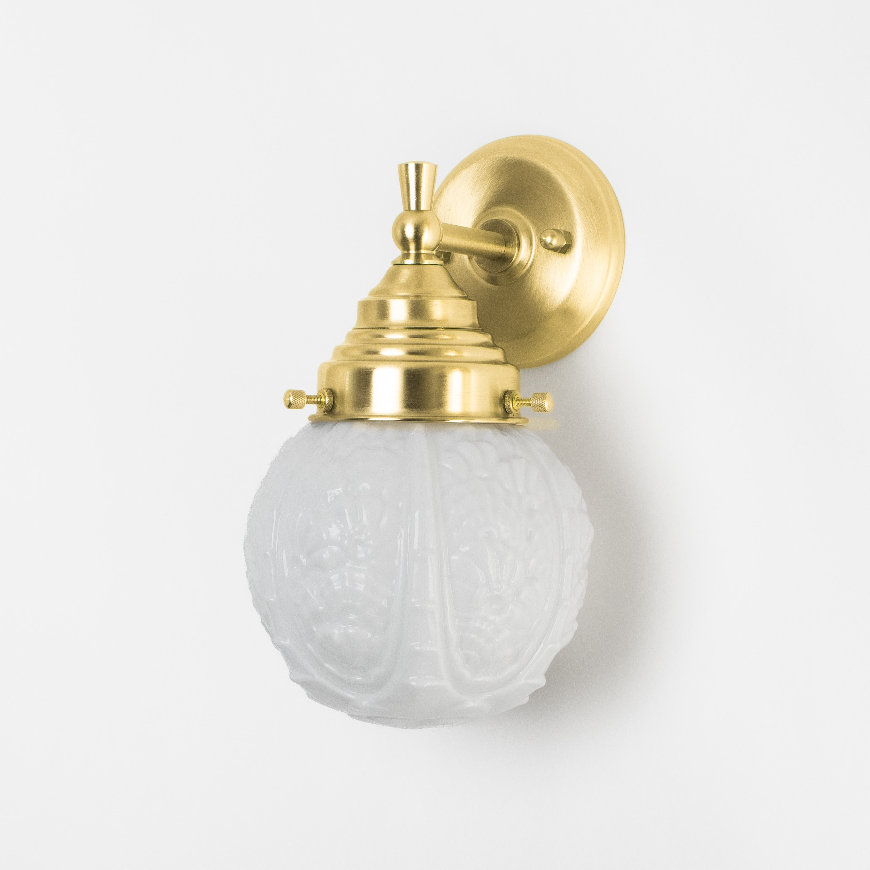 Wandlamp Guimard Flower Royal Messing