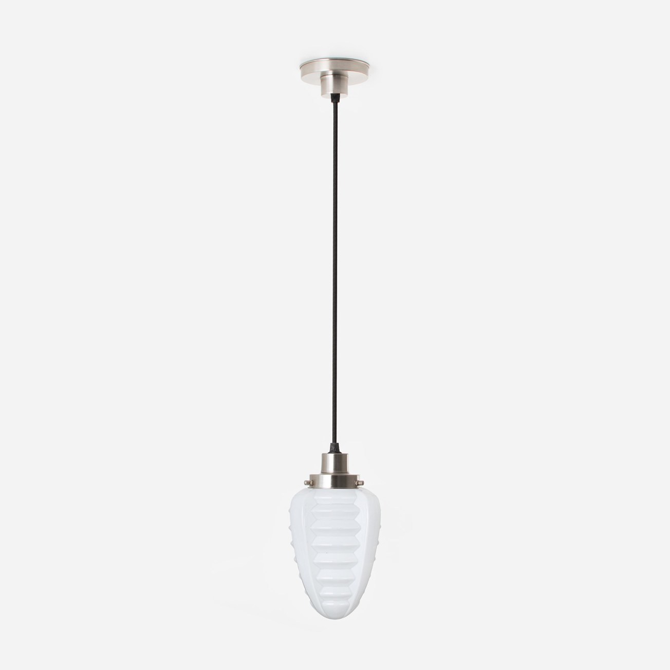 Hanglamp aan snoer Parole 20's Matnikkel
