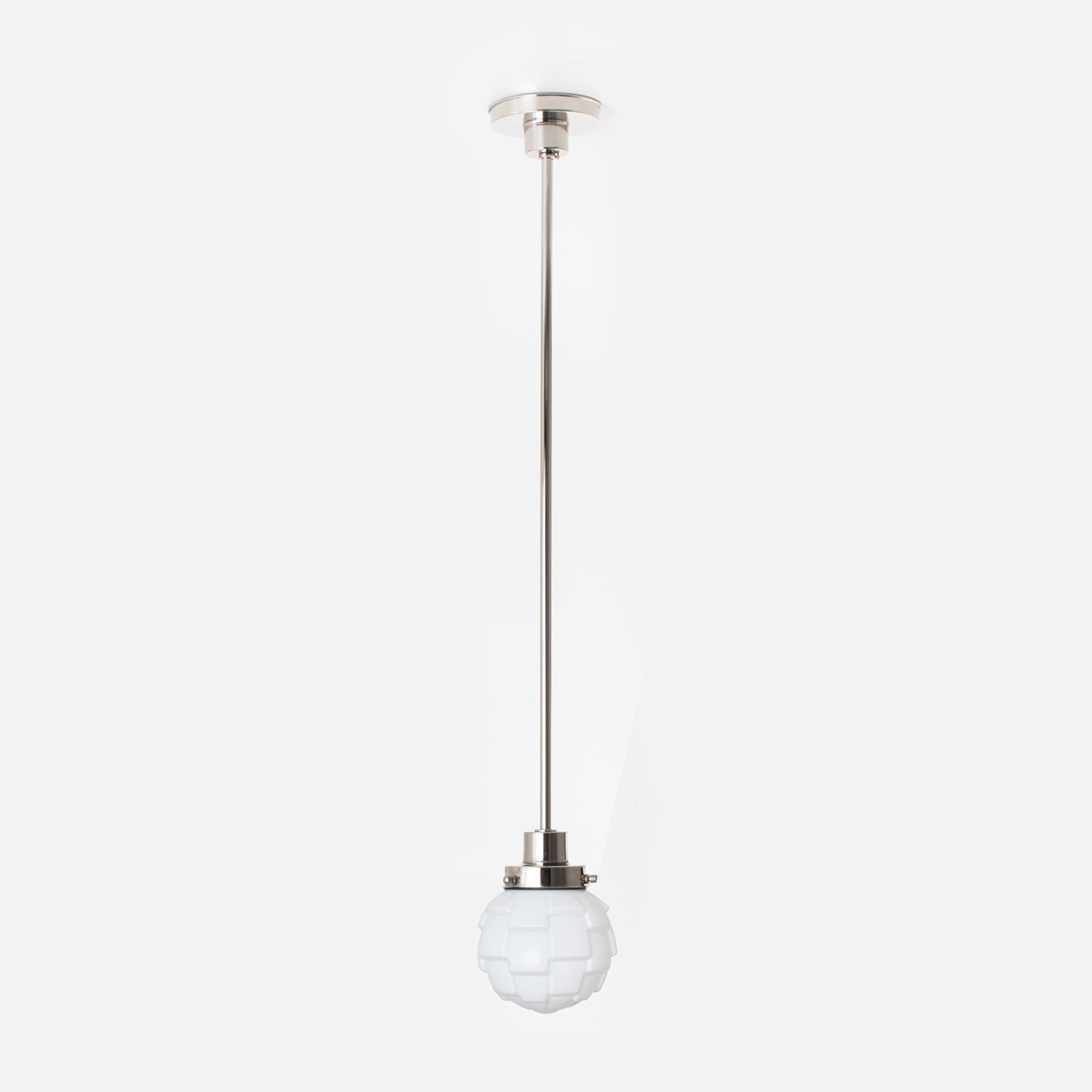 Hanglamp Bretagne 20's Nikkel