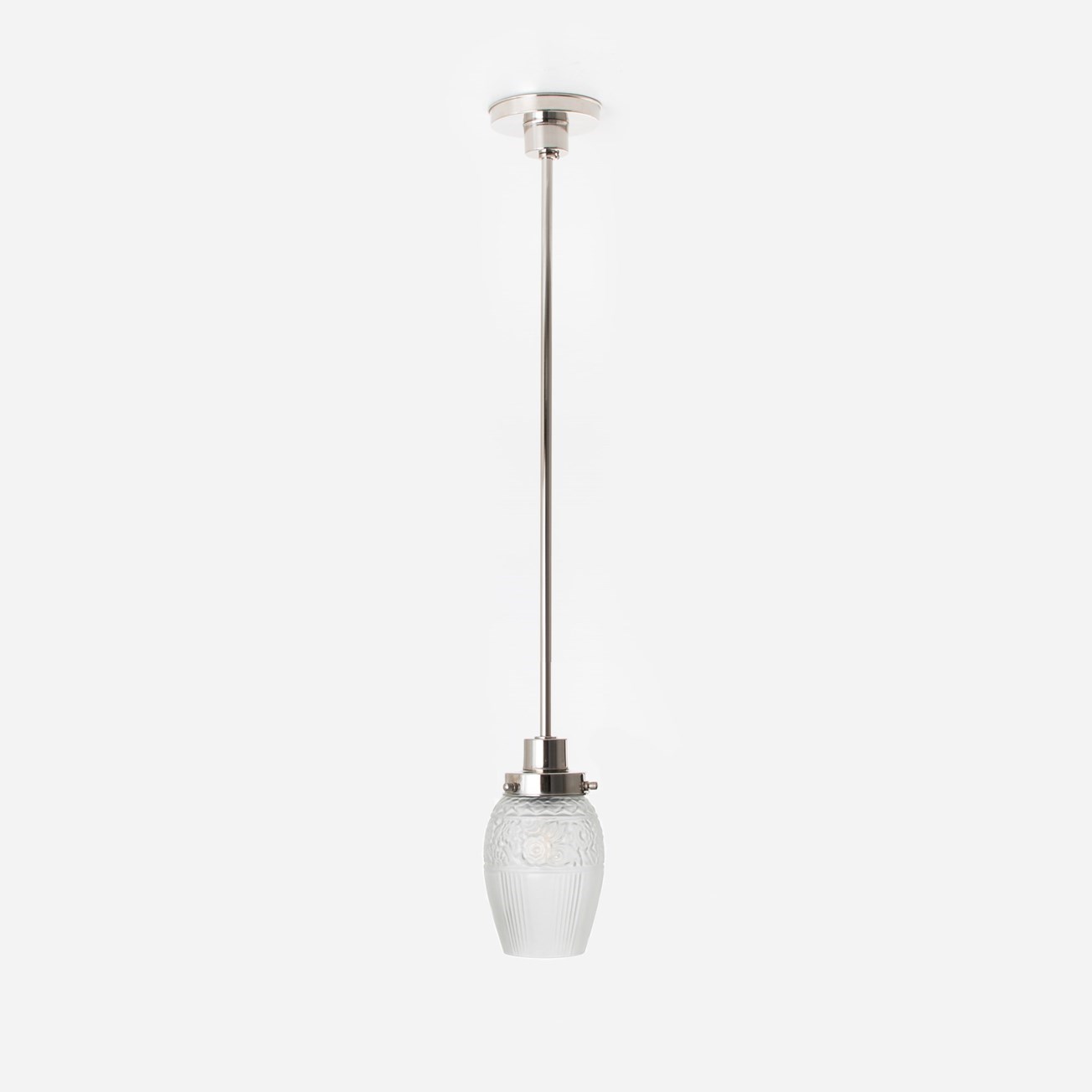 Hanglamp Flower Yard 20's Nikkel