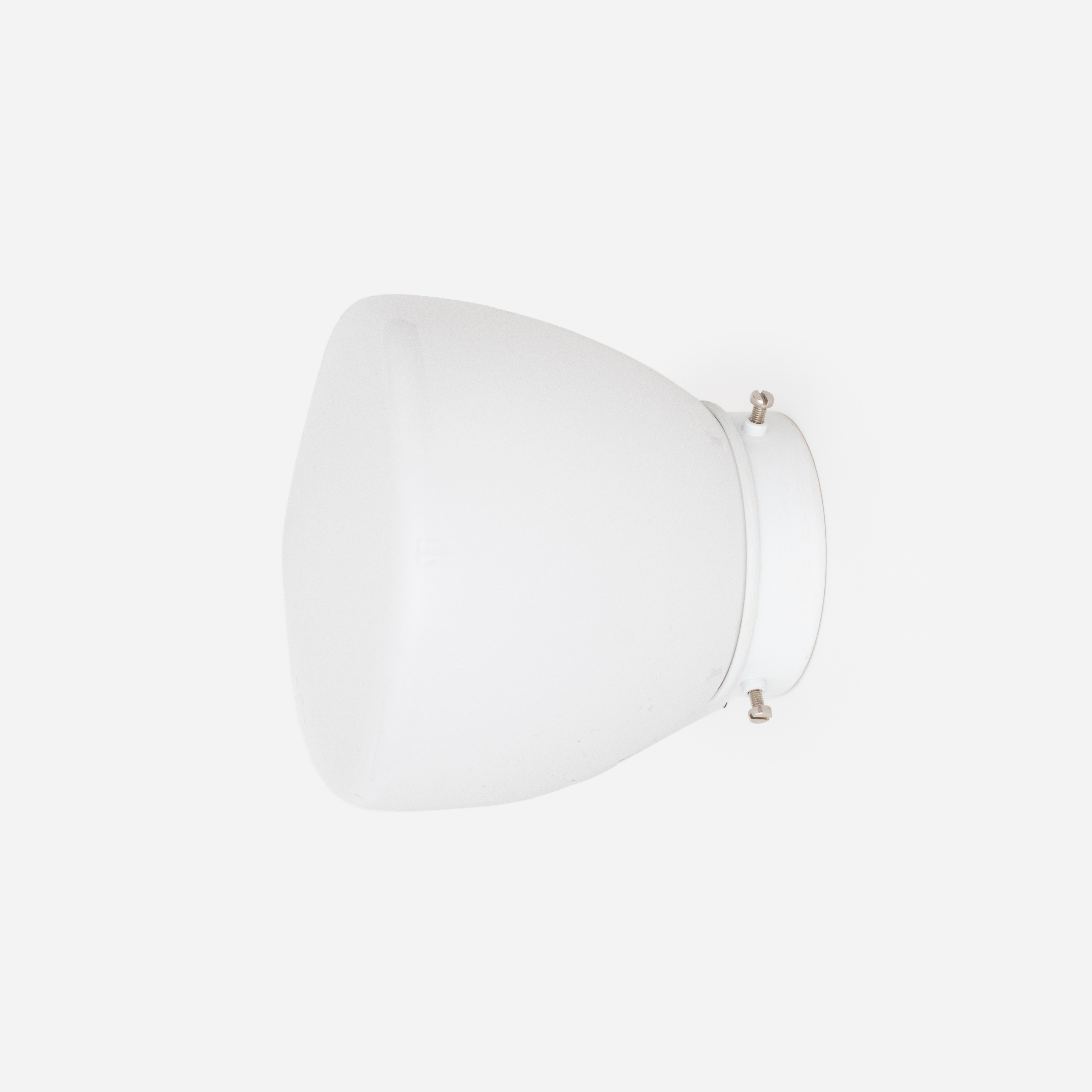 Schoolbol Small Retro wandlamp Basic white