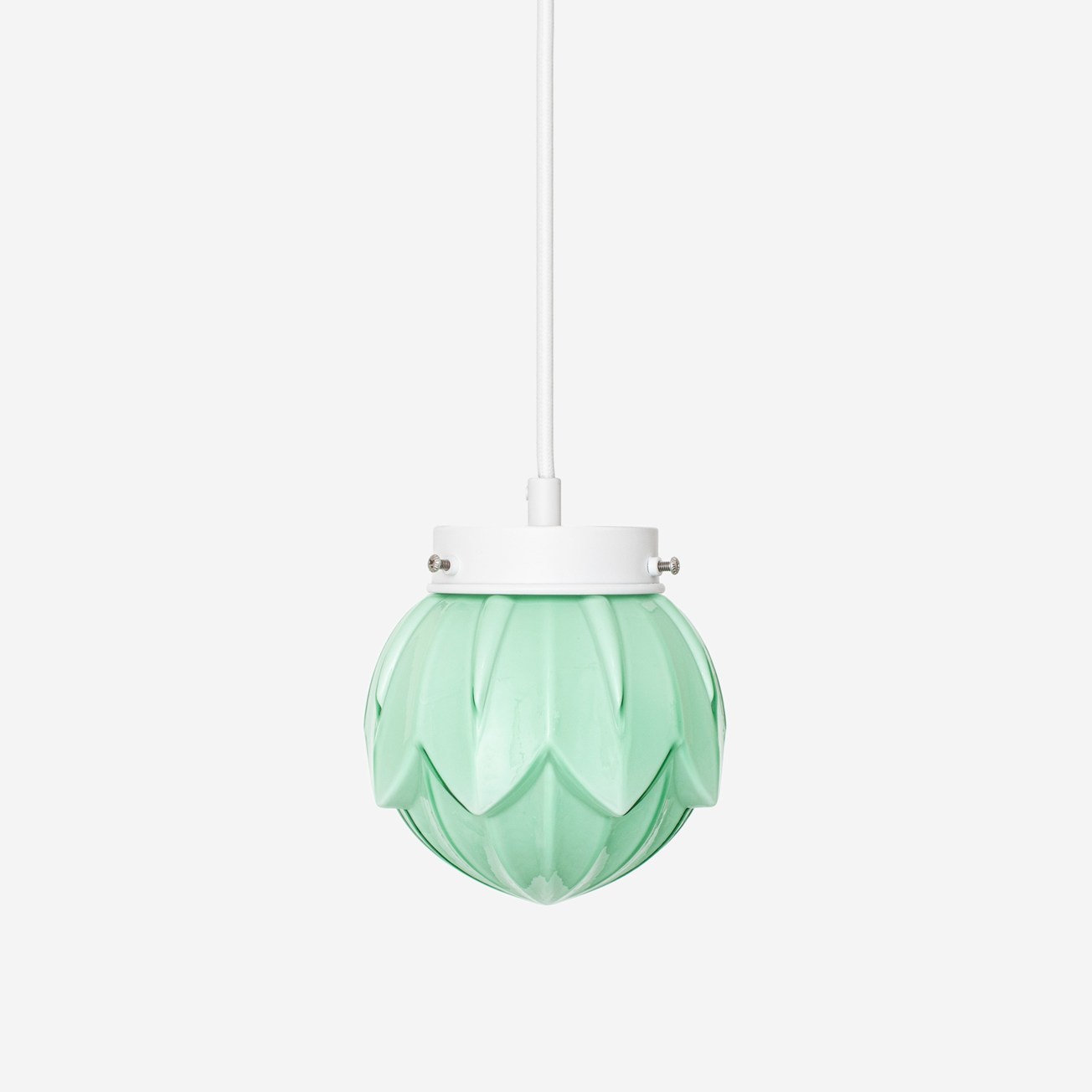Hanglamp aan snoer Lotus Mint Retro
