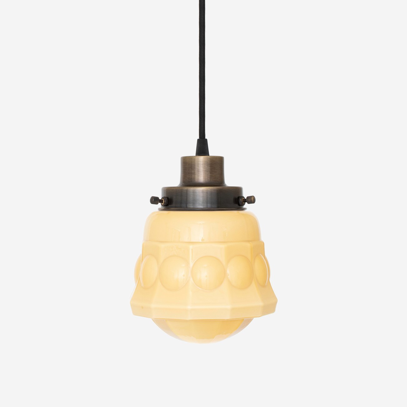 Hanglamp aan snoer Weimar Sunny 20's Brons