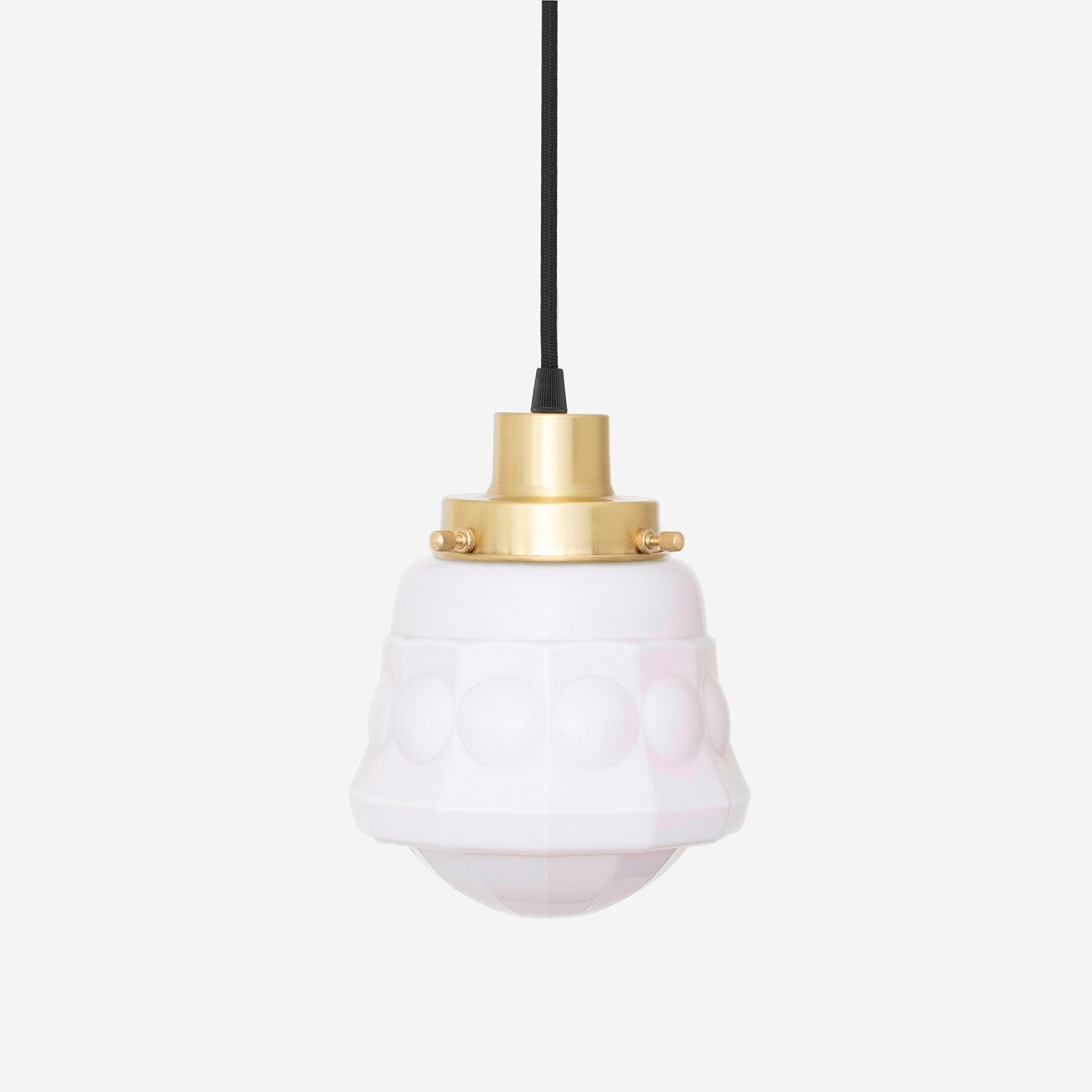 Hanglamp aan snoer Weimar Blush 20's Messing