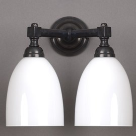 Badkamerlamp V-Vorm met Open Kappen
