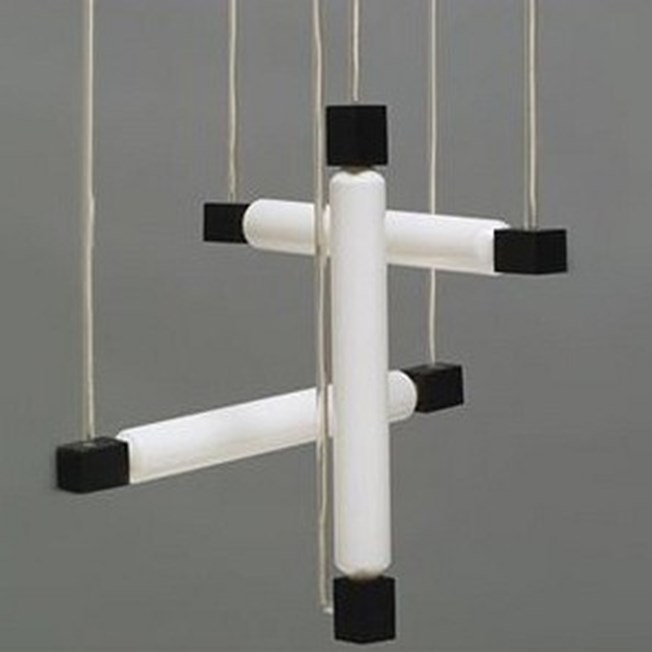 Gerrit Rietveld Plafonnière / Hanglamp 55cm
