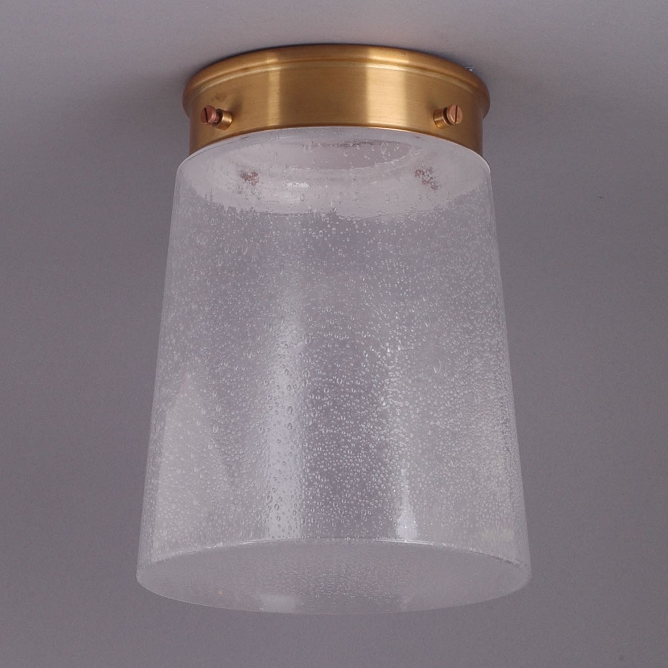 Plafonnière Tapse vorm Lang Clear bubbel