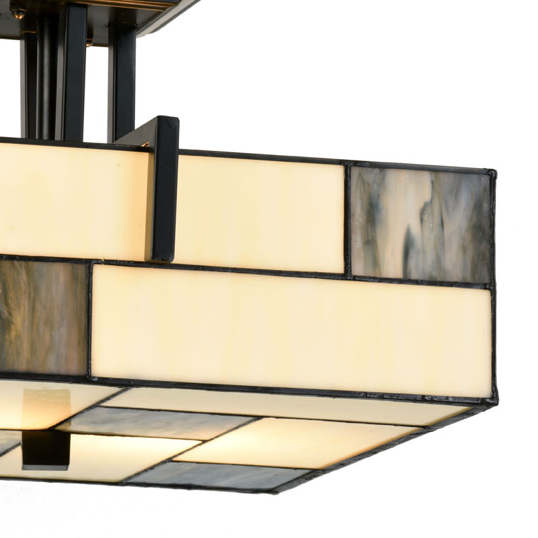 Tiffany Plafonnière Mondriaan Detail