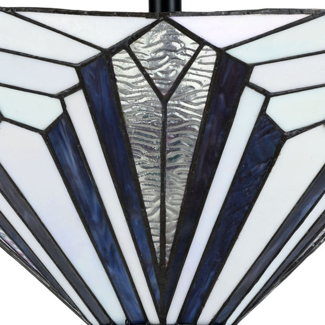 French Art Deco Tiffany Plafonnière