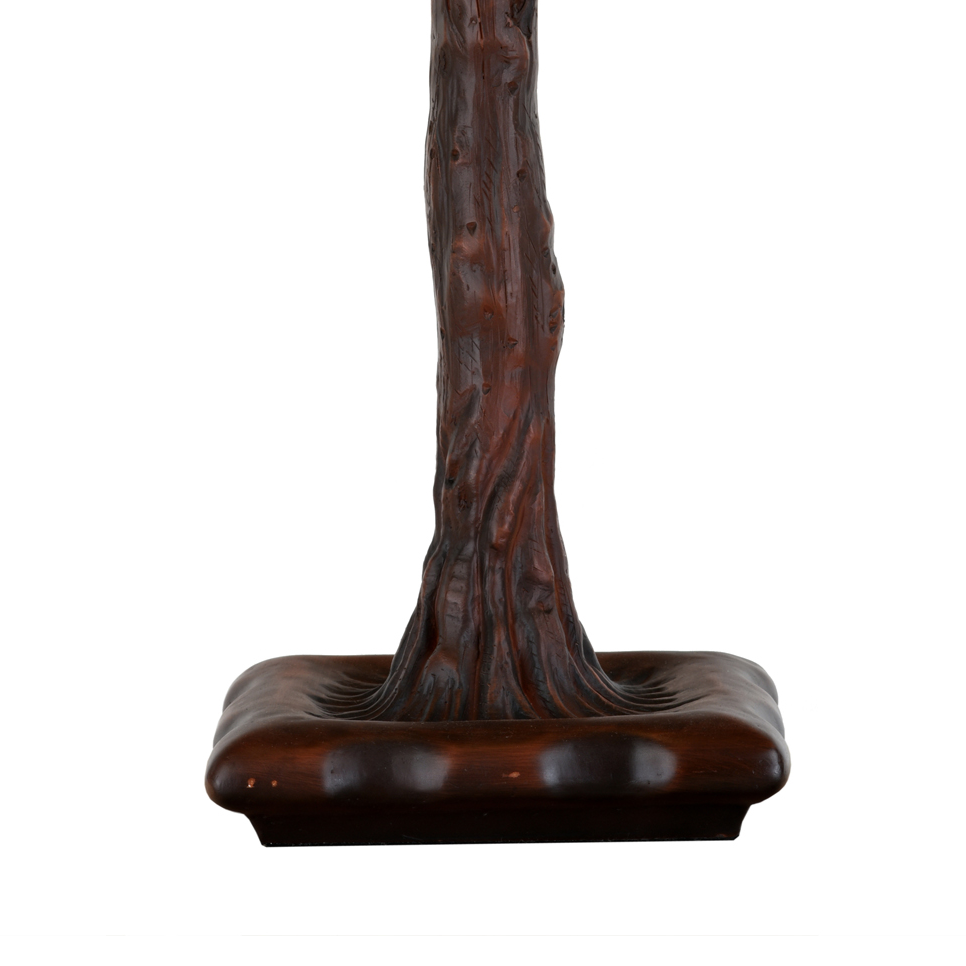 Tiffany Tafellamp Exotic Maple Detail