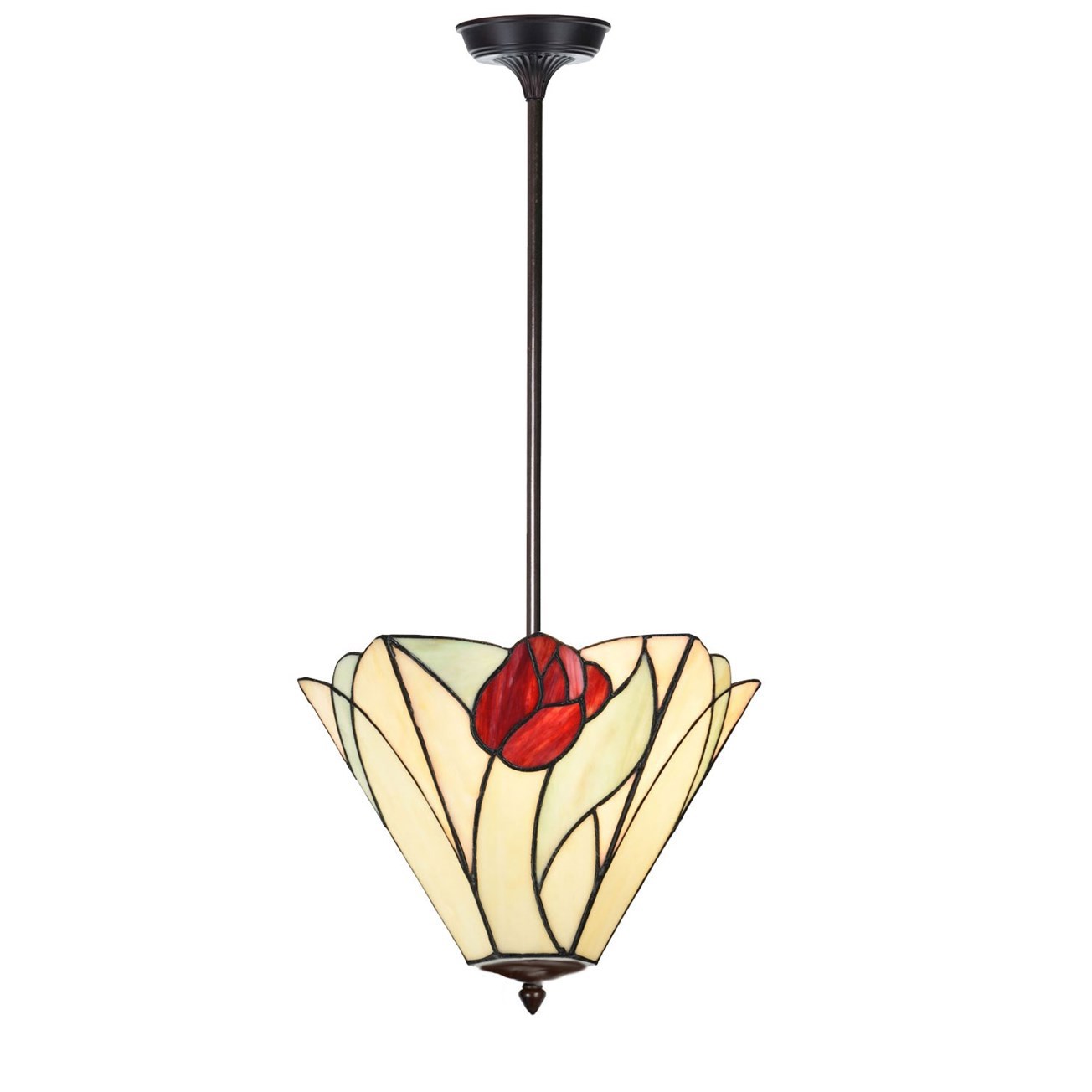 Tiffany Strakke Hanglamp Tulip