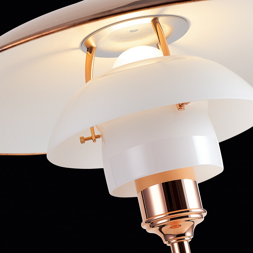 Limited Edtion PH Copper Tafellamp